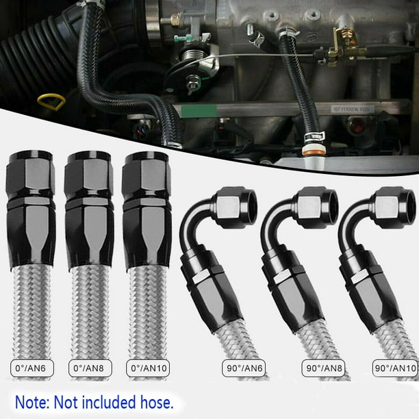 4AN Black Push Lock Hose for Fuel Oil Coolant Air 1/4 5 Feet Kraken Automotive 4AN Black Push Lock Hose for Fuel Oil Coolant Air 1/4 5 Feet Kraken Automotive